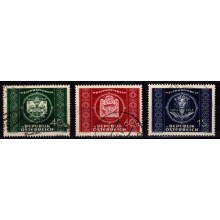 1949. Østrig. Verdenspostforeningens 75-års jubilæum. Komplet sæt.